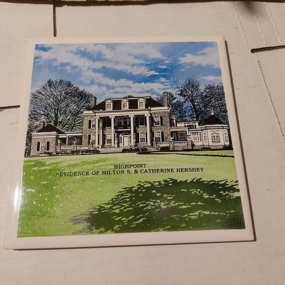 Highpoint Milton Hershey residence plaque - Picture 3 of 5